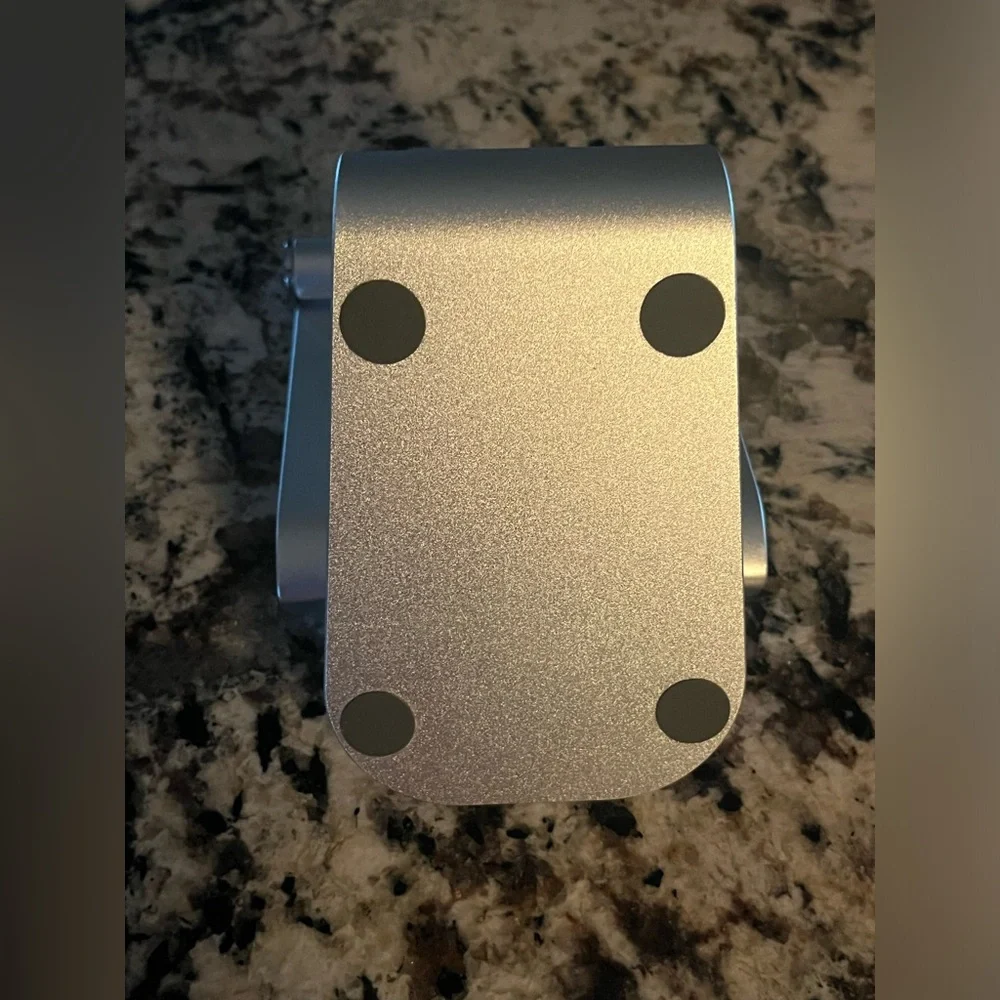 iPad/ Tablet stand holder. Angle adjustable. Aluminum. Excellent condition.